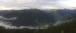 Archiv Foto Webcam Saalbach: Blick vom Kohlmaiskopf 05:00