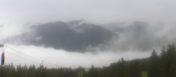 Archiv Foto Webcam Saalbach: Blick vom Kohlmaiskopf 09:00