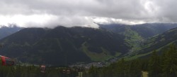 Archiv Foto Webcam Saalbach: Blick vom Kohlmaiskopf 13:00