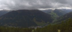 Archiv Foto Webcam Saalbach: Blick vom Kohlmaiskopf 17:00
