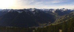 Archiv Foto Webcam Saalbach: Blick vom Kohlmaiskopf 09:00