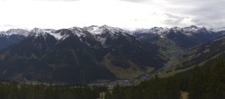 Archiv Foto Webcam Saalbach: Blick vom Kohlmaiskopf 09:00