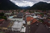 Archived image Webcam Karwendel Alps - Mittenwald Church 13:00