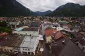 Archiv Foto Webcam Alpenwelt Karwendel - Mittenwald Kirche 17:00