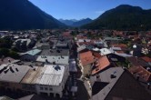 Archived image Webcam Karwendel Alps - Mittenwald Church 09:00
