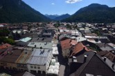 Archived image Webcam Karwendel Alps - Mittenwald Church 13:00