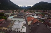 Archiv Foto Webcam Alpenwelt Karwendel - Mittenwald Kirche 17:00
