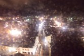 Archived image Webcam Karwendel Alps - Mittenwald Church 01:00