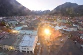 Archiv Foto Webcam Alpenwelt Karwendel - Mittenwald Kirche 05:00