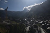 Archiv Foto Webcam Zermatt - Matterhornblick Hotel Schönegg 15:00