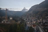 Archiv Foto Webcam Zermatt - Matterhornblick Hotel Schönegg 05:00