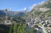 Archiv Foto Webcam Zermatt - Matterhornblick Hotel Schönegg 10:00