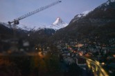 Archiv Foto Webcam Zermatt - Matterhornblick Hotel Schönegg 05:00