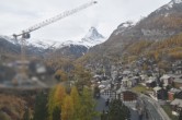 Archiv Foto Webcam Zermatt - Matterhornblick Hotel Schönegg 09:00