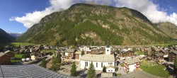 Archiv Foto Webcam Täsch - Panoramablick 09:00