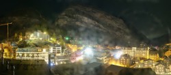 Archived image Webcam Zermatt - Grand Hotel Zermatterhof 23:00
