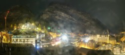 Archived image Webcam Zermatt - Grand Hotel Zermatterhof 23:00