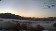 Archived image Webcam View from Geratser Hof 06:00