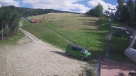 Archived image Webcam Wierchomla - Base station Chair lift 13:00