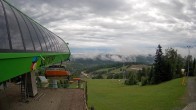 Archiv Foto Webcam Slotwiny Arena - Bergstation Sessellift 10:00