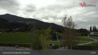 Archiv Foto Webcam Wattens: Außengelände Swarovski Kristallwelten 12:00