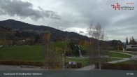 Archiv Foto Webcam Wattens: Außengelände Swarovski Kristallwelten 07:00