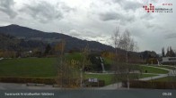 Archiv Foto Webcam Wattens: Außengelände Swarovski Kristallwelten 08:00