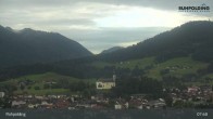 Archiv Foto Webcam Ruhpolding: Panoramablick auf den Ort 08:00