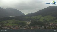 Archiv Foto Webcam Ruhpolding: Panoramablick auf den Ort 10:00