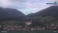 Archiv Foto Webcam Ruhpolding: Panoramablick auf den Ort 06:00