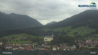Archiv Foto Webcam Ruhpolding: Panoramablick auf den Ort 08:00