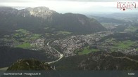 Archiv Foto Webcam Bad Reichenhall - Bergstation Predigtstuhl 09:00