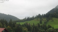 Archiv Foto Webcam Oberstaufen: Biohotel Schratt - Blick zum Hochgrat 07:00