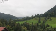Archiv Foto Webcam Oberstaufen: Biohotel Schratt - Blick zum Hochgrat 09:00