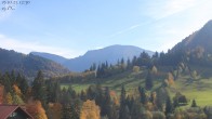 Archived image Webcam Oberstaufen - Hotel Schratt view Hochgrat mountain 11:00