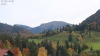 Archived image Webcam Oberstaufen - Hotel Schratt view Hochgrat mountain 13:00