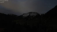 Archiv Foto Webcam Oberstaufen: Biohotel Schratt - Blick zum Hochgrat 23:00
