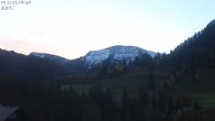 Archiv Foto Webcam Oberstaufen: Biohotel Schratt - Blick zum Hochgrat 05:00