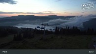 Archiv Foto Webcam Spindlermühle: Bergstation Sessellift Svaty Petr 02:00