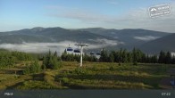 Archiv Foto Webcam Spindlermühle: Bergstation Sessellift Svaty Petr 06:00