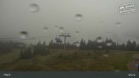 Archived image Webcam Spindleruv Mlyn: Top Station Chair Lift Svaty Petr 08:00