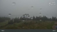 Archived image Webcam Spindleruv Mlyn: Top Station Chair Lift Svaty Petr 09:00