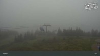 Archived image Webcam Spindleruv Mlyn: Top Station Chair Lift Svaty Petr 10:00