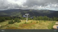 Archiv Foto Webcam Spindlermühle: Bergstation Sessellift Svaty Petr 10:00