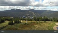 Archiv Foto Webcam Spindlermühle: Bergstation Sessellift Svaty Petr 14:00