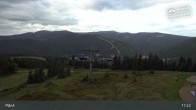 Archiv Foto Webcam Spindlermühle: Bergstation Sessellift Svaty Petr 16:00