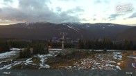 Archived image Webcam Spindleruv Mlyn: Top Station Chair Lift Svaty Petr 00:00