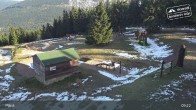 Archiv Foto Webcam Spindlermühle: Bergstation Sessellift Svaty Petr 08:00