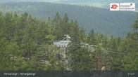 Archived image Webcam Ochsenkopf - Summit restaurant 10:00
