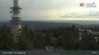 Archiv Foto Webcam Ochsenkopf: Ausblick Asenturm 18:00
